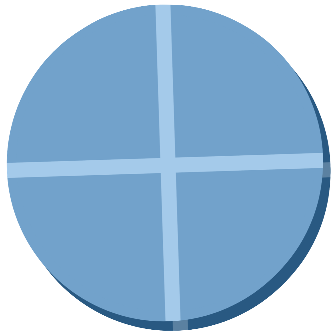 Four quadrants of the Quarto logo.